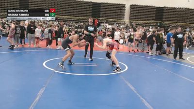 111 lbs Rr Rnd 5 - Isaac Barikian, Gentile Trained - MSE vs Hassan Farhan, Ruthless Blue - MSE