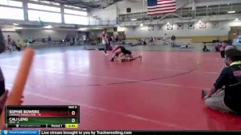 117 lbs Round 3 (4 Team) - Cali Leng, Ohio vs Sophie Bowers, Charlies Angels Pink