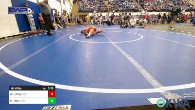 62-67 lbs Semifinal - Avie Lamp, Brushy Wrestling Club vs Hadleigh Ray, Lawrence Elite