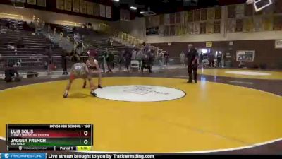 120 lbs 1st Place Match - Luis Solis, Legacy Wrestling Center vs Jagger French, USA Gold