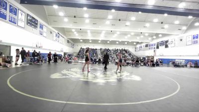145 lbs Quarterfinal - Desiree Jones, Menlo College vs Ahlexis Terry, Cuesta College