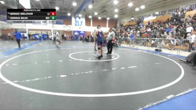 165 lbs Champ. Round 2 - Joshua Silva, Mayfair vs Sergio Melchor, La Sierra