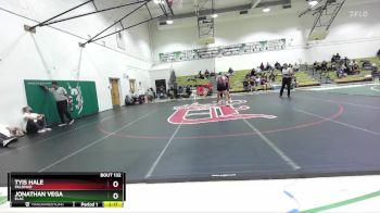 285 lbs Cons. Round 3 - Tyis Hale, Palomar vs Jonathan Vega, ELAC