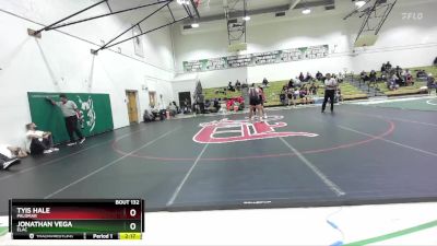 285 lbs Cons. Round 3 - Tyis Hale, Palomar vs Jonathan Vega, ELAC