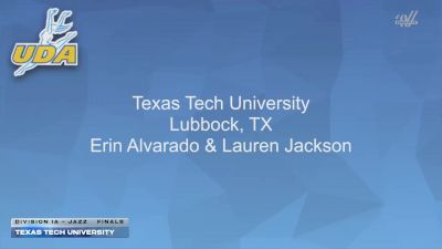 Texas Tech University - Red Raiders [2026 Division IA - Jazz Finals] 2026 UCA & UDA College Cheerleading and Dance Team National Championship