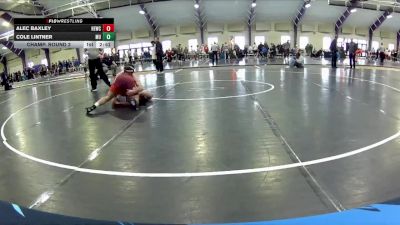 149 lbs Champ. Round 2 - Cole Lintner, Mount Union vs Alec Baxley, HUSKY ELITE Wrestling Club