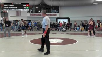 149 lbs Round Of 16 - Rhett Koenig, Minnesota vs Willie McDougald, West Virginia