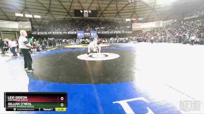 Girls 3A/4A 125 Cons. Round 5 - Lexi Gideon, Southridge (Girls) vs Gillian O`Neal, Auburn Riverside (Girls)