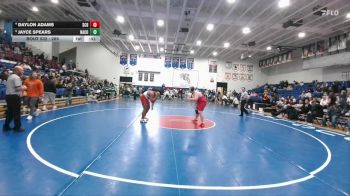 285 lbs 3rd Place Match - Jayce Spears, Natrona County vs Daylon Adams, Scottsbluff