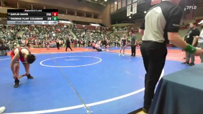 103 lbs Champ. Round 1 - Gatlin Davis, Trash Pandas Wrestling Club vs Thomas Flint Coleman, Searcy Youth Wrestling