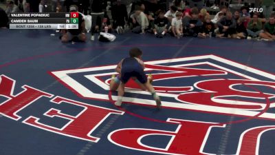 138 lbs 7th Place - Valentine Popadiuc, NM vs Camden Baum, PA