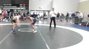 131 lbs Consi Of 4 - Declan Shea, CT Whale Beluga - ESE vs Christopher Weiner, Mat Assassins - ESE