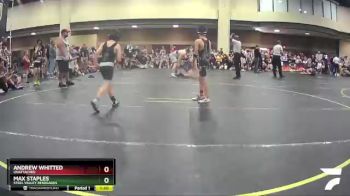78 lbs Quarterfinal - Andrew Whitted, Unattached vs Max Staples, Steel Valley Renegades