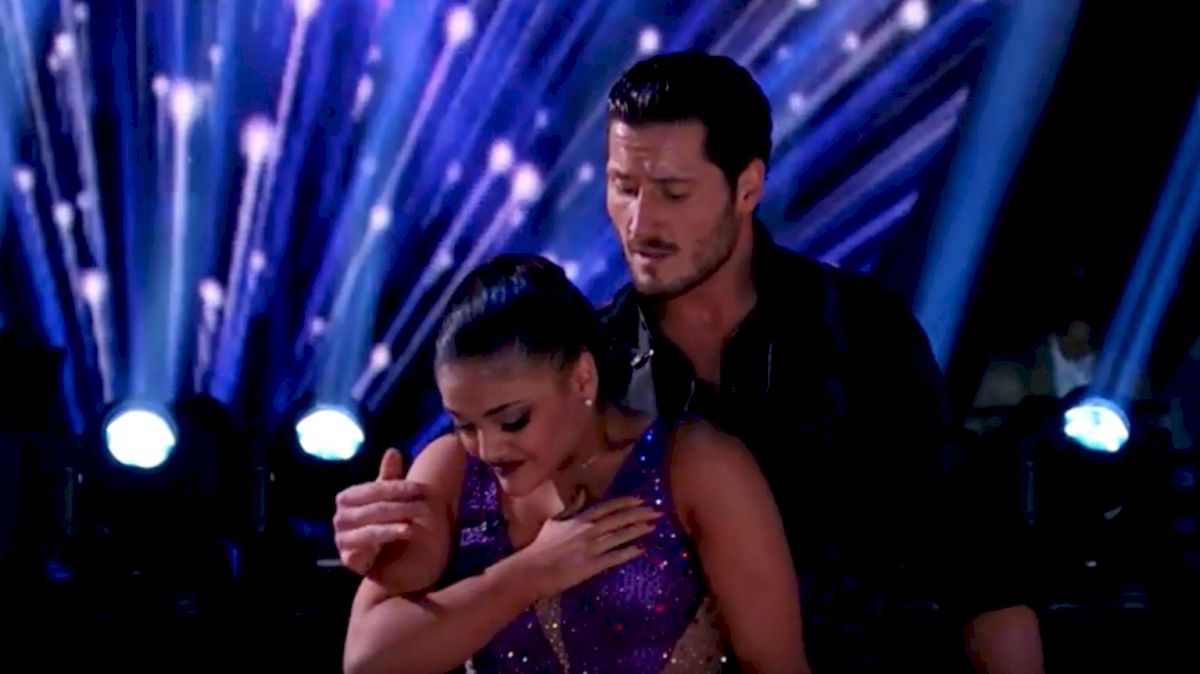 Laurie Hernandez Raw, Emotional in 'DWTS' Foxtrot Honoring Grandma