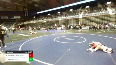 58 lbs Round Of 16 - Anthony Salinas Lenox, Pomona Elite vs Cameron Sawyer, Southwest Wolverines