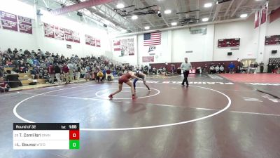 157 lbs Round Of 32 - Tony Camilleri, Granby vs Lucas Bourez, Waterford