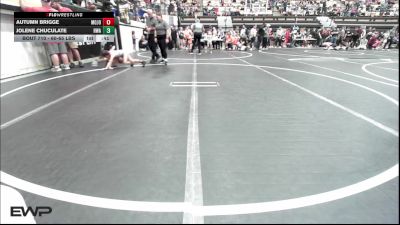 60-65 lbs Rr Rnd 1 - Autumn Brigge, Mojo Grappling Academy vs Jolene Chuculate, HURRICANE WRESTLING ACADEMY