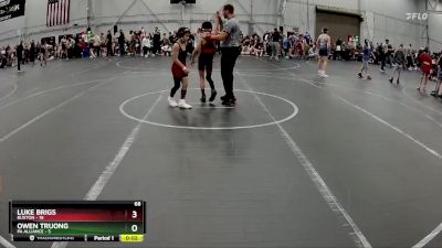 72 lbs Round 1 (4 Team) - Korbin Kisseling, Buxton vs Luke Baublitz, PA Alliance