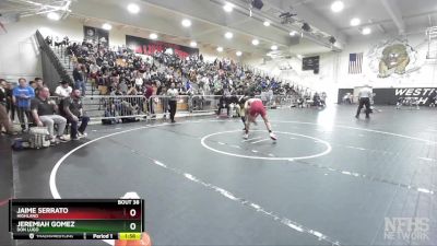 126 lbs Champ. Round 1 - Jeremiah Gomez, Don Lugo vs Jaime Serrato, Highland