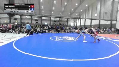 16U Boys FS - 138 lbs Cons. Round 3 - Finn Moore, OR vs Kelby Harvey, ID