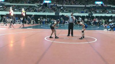 83-87 lbs Round 1 - Sarah Leone, Williamsburg Wrestling Club vs Karis Leukhardt, Norfolk Christian