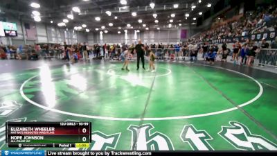 93-99 lbs Quarterfinal - Hope Johnson, All-Phase WC vs Elizabeth Wheeler, Mat Rats Rebooted Wrestling