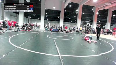 51 lbs Cons. Round 1 - Landon Quirk, Beat The Streets - Los Angeles vs Seth Drennen, Parkersburg Cougars