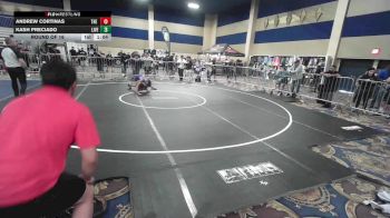 116 lbs Round Of 16 - Andrew Cortinas, The Snake Pit WC vs Kash Preciado, Live Training