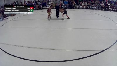 19 lbs Cons. Semi - Myles Konetzki, Fairbury Matmen vs Alijah Velez, CWO