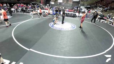 126 lbs Riley Araki, KTWA-Kings-Tulare Wrestling Association vs Issac Arismendez, KCWA - Kern County Wrestling Association