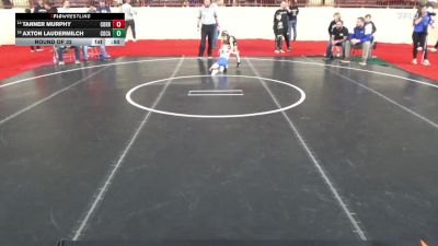 45_B lbs Round Of 32 - Tanner Murphy, Corry vs Axton Laudermilch, Cocalico