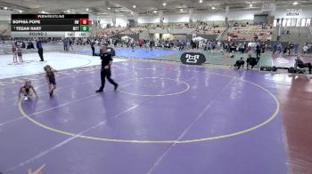 65 lbs Round 3 - Tegan Hart, MTTC vs Sophia Pope, Blackman Wrestling