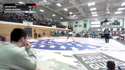 144 lbs Quarterfinals (8 Team) - Rayler Fitch, Philip/Kadoka Area/Wall vs Damian Severson, Clark/Willow Lake