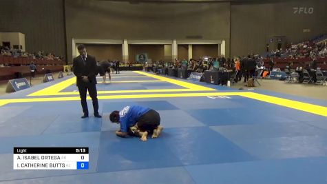 ALMA ISABEL ORTEGA vs ISABELLE CATHERINE BUTTS 2024 Pan IBJJF Jiu-Jitsu No-Gi Championship