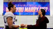 Former Huskies Softball Player Receives Surprise Proposal At Football Field