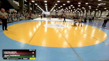 80 lbs Rd# 10- 4:00pm Saturday Final Pool - Adam Hagenbuch, POWA vs Colton Bryce, Dynasty Deathrow