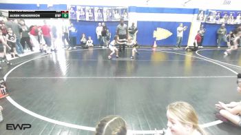 52 lbs Round Of 16 - Payton Macias, Berryhill Wrestling Club vs Jaxen Henderson, Beggs Youth Wrestling Program