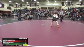 135 lbs Cons. Round 3 - Alexis Anderson, Solon vs Bryn Stephens, North Scott