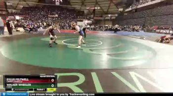 1 lbs Quarterfinal - Sylus Feltwell, Liberty (Spangle) vs Walker Wheeler, Forks