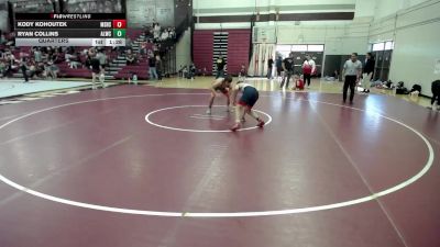 145 lbs Quarters - Kody Kohoutek, Minnesota State High School League vs Ryan Collins, Albert Lea Wrestling Club