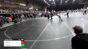 73 lbs Quarterfinal - Lane Solano, Canon City vs Abel Coulon, Gladiator Wr Acd