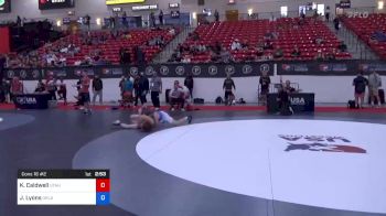 60 kg Cons 16 #2 - Koy Caldwell, Utah vs Jakob Lyons, Oklahoma