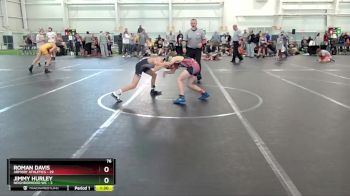 76 lbs Round 4 (6 Team) - Roman Davis, Armory Athletics vs Jimmy Hurley, Neighborhood WC