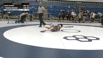 93 lbs 5th Place Match - Josue Aponte, Cleveland Wildcat Youth Wrestling Club vs Thomas Hurless, Olympus Wrestling