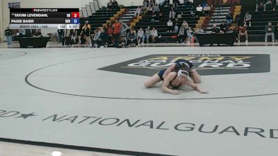 145 lbs Champ. Round 1 - Paige Baier, Buena Vista vs Tatum Levendahl, Dubuque