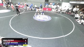 120 lbs Placement Matches (16 Team) - Leo Champagne, SJWA-GR vs Alfred Cabot, SCVWA-GR