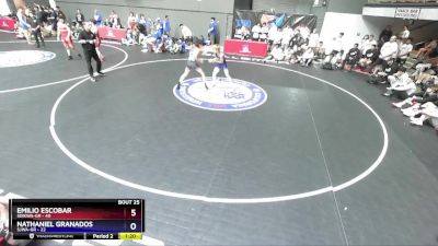 120 lbs Placement Matches (16 Team) - Leo Champagne, SJWA-GR vs Alfred Cabot, SCVWA-GR