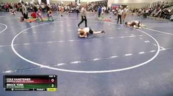 157 lbs Cons. Round 3 - Cole Kansteiner, Nebraska Wrestling Academy vs Brock York, DC Elite Wrestling