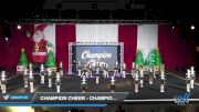 Champion Cheer - Champion Cheer [2022 L1.1 Youth - PREP Day 1] 2022 NCA Holiday Classic