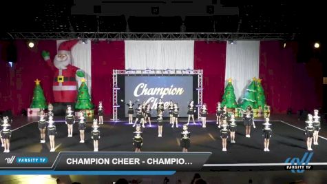 Champion Cheer - Champion Cheer [2022 L1.1 Youth - PREP Day 1] 2022 NCA Holiday Classic